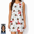 Women's Rudolph Ruckus Custom Face Tank Dress