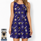 Women's Bone Appétit Custom Dog Face Tank Dress