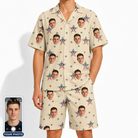 Men's Flag Fandango Custom Face Shirt & Shorts Set