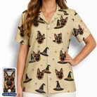 Women's Spellbound Spires Custom Dog Face Hawaiian Shirt