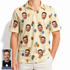 Men's Affection Aloft Custom Face Polo Shirt