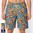 Men's Bunited States Custom Face Beach Shorts
