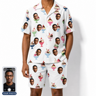 Men's Wishful Scoops Custom Face Shirt & Shorts Set