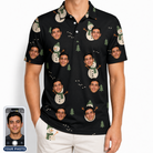 Men's Carrot Crooners Custom Face Polo Shirt