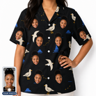 Women's Seagullcation Custom Face Hawaiian Shirt