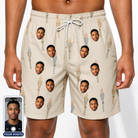 Men's Brazier Bohemia Custom Face Beach Shorts