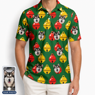 Men's Ringing Revelry Custom Dog Face Polo Shirt