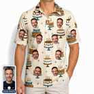 Men's Frosting Fanfare Custom Face Polo Shirt