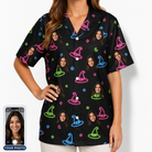 Women's Moonlit Millinery Custom Face Hawaiian Shirt