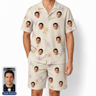 Men's Vanda Vogue Custom Face Shirt & Shorts Set