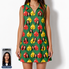 Women's Ringing Revelry Custom Face V-Neck Dress