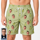 Men's Pyrus Pizzazz Custom Face Beach Shorts