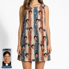 Women's Glam Goggles Custom Face Tank Dress