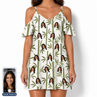 Women's Reed Revival Custom Face Off-Shoulder Dress