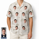 Men's Bass Bash Custom Face Hawaiian Shirt