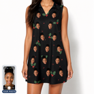 Women's Holly Hush Custom Face V-Neck Dress