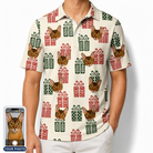 Men's Bowtiful Bundles Custom Cat Face Polo Shirt