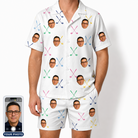 Men's Swing Symphony Custom Face Shirt & Shorts Set