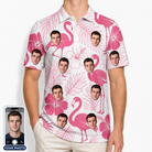 Men's Rosy Waders Custom Face Polo Shirt