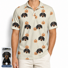 Men's Fiery Fiends Custom Dog Face Polo Shirt