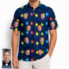 Men's Stringlight Soirée Custom Face Polo Shirt