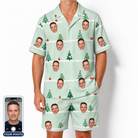 Men's Evergreen Extravaganza Custom Face Shirt & Shorts Set