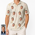 Men's Fruitful Foursome Custom Face Polo Shirt