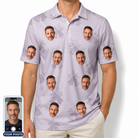 Men's Coquina Concerto Custom Face Polo Shirt