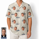 Men's Dinghy Dash Custom Face Hawaiian Shirt