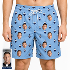 Men's Sprinkle Scoops Custom Face Beach Shorts