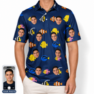 Men's Tide Tangos Custom Face Polo Shirt