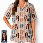 Women's Sole Mates Custom Face Hawaiian Shirt
