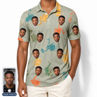 Men's Handle Hijinks Custom Face Polo Shirt