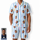 Men's Dazzle Drops Custom Face Shirt & Shorts Set