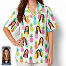 Women's Poolside Pips Custom Face Hawaiian Shirt