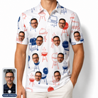 Men's Grate Expectations Custom Face Polo Shirt