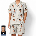 Men's Talon Toast Custom Face Shirt & Shorts Set