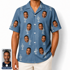 Men's Trophy Toppers Custom Face Hawaiian Shirt