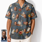 Men's Ectoplasm Eccentrics Custom Face Hawaiian Shirt