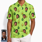 Men's Avo Groove Custom Face Polo Shirt