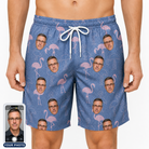 Men's Longneck Lollies Custom Face Beach Shorts