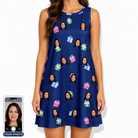 Women's Boxed Bliss Custom Face Tank Dress
