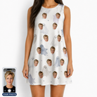 Women's Wraith Wiggles Custom Face Tank Dress