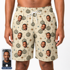 Men's Glitz Gals Custom Face Beach Shorts