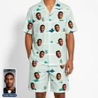 Men's Manta Motion Custom Face Shirt & Shorts Set