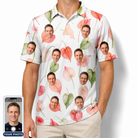 Men's Anthurium Antics Custom Face Polo Shirt