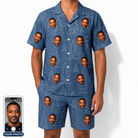 Men's Needle Nineteen Custom Face Shirt & Shorts Set