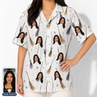 Women's Cackle Commuters Custom Face Hawaiian Shirt