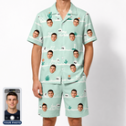 Men's Phantom Phalanges Custom Face Shirt & Shorts Set