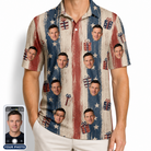 Men's Wrapped Wonders Custom Face Polo Shirt